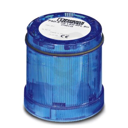 PSD-S OE LED RFL BU Zábleskový prvek LED, 24 V DC, modrý 2700135