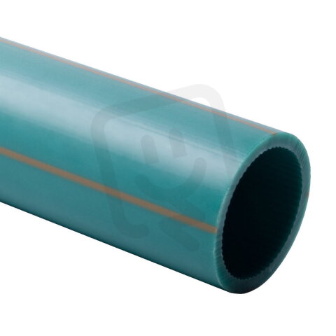 Chránička optického kabelu HDPE bezhalogenová pr. 40 mm, 750N/20cm, zelená