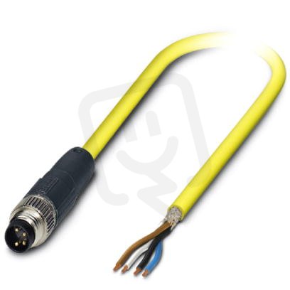 SAC-4P-M8MS/ 2,0-542 SH BK Kabel senzoru/aktoru 1406007