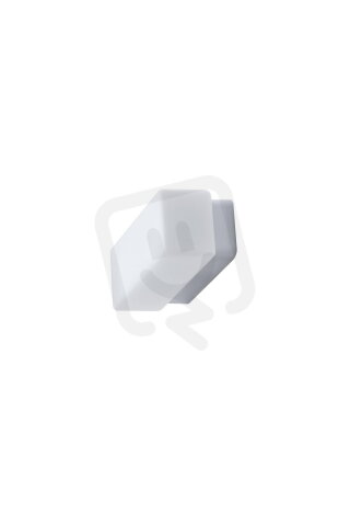 Přisazené LED svítidlo se skleněným stínidlem FLORA 1 7W IP43II 3K stříbro