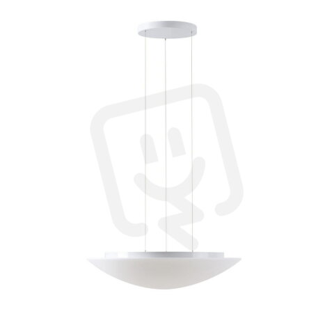 Závěsné LED svítidlo se skleněným stínidlem AURA LE9 35W IP40 DALI 4K bílá