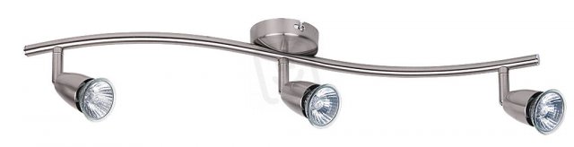Norman GU10 3x 50W IP20 saténový chrom RABALUX 5993