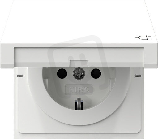 SCHUKO ZV + SP F100 čistě bílá GIRA 441470