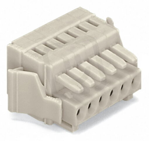 1vodičová pružinová svorkovnice, CAGE CLAMP, 1,5 mm2 WAGO 734-105/037-004