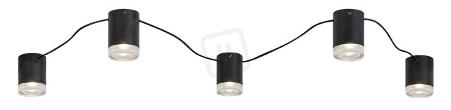 Looplab černá G9 5x MAX 28W IP20 lm