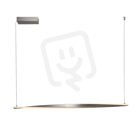 Elvio saténový chrom LED 28W IP20 2150lm
