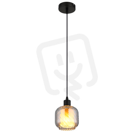 Závěsné svítidlo XIA černá matná 1x25W E27 IP20 GLOBO 15754H