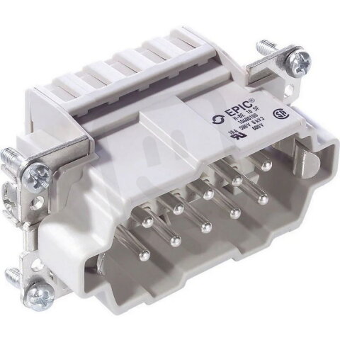 Vložka s připojením klecovou pružinou H-BE 10 SF MALE INSERT W. CLAMP SPRING