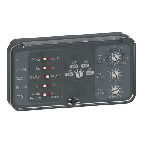 Čelní panel kontroleru pro TransferPacT automatic, s přepínači    TPCCIF02