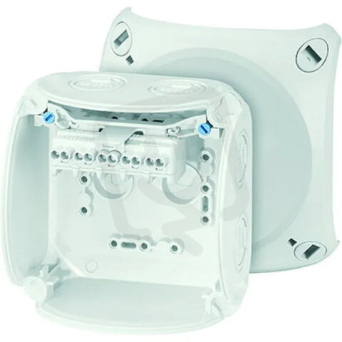 Kabelova rozvodka 1,5-2,5 mm2 4 mm2 1f, 5pol. svorka HENSEL KF 0402 G