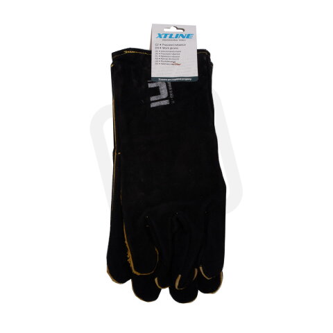 Rukavice svářečské Sandpiper/SAVANA BLACK velikost 11'' (blistr) JA116033-11B