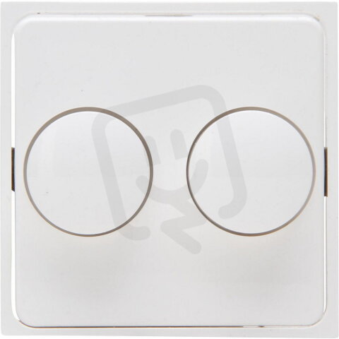 492829004 HK07 - cover for double dimmer