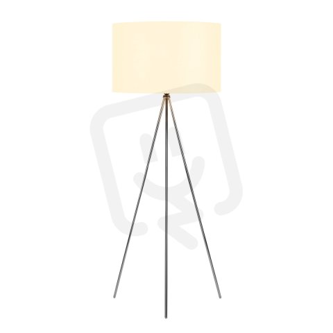 Stojací lampa FENDA E27, chrom, bez stínítka SLV 155492