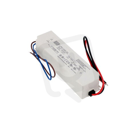 LED napájecí zdroj s konstantním napětím LPV-100-24V IP67 MW LED-POL ORO15019