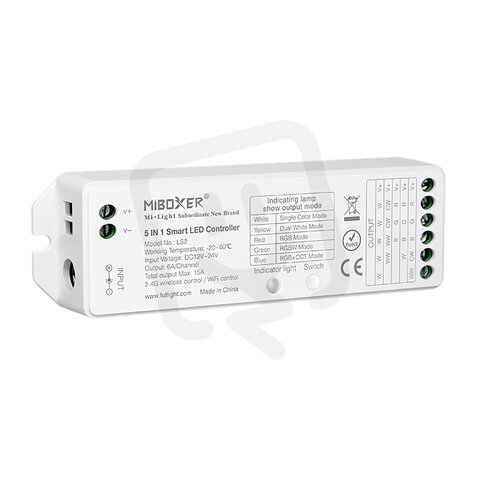 Multifunkční ovladač pro LED pásky ORO LS CONTROLLER 5IN1 LED-POL ORO20030