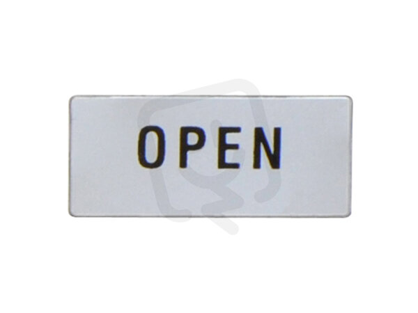 Lovato LPXAGB229 Štítek ''OPEN''