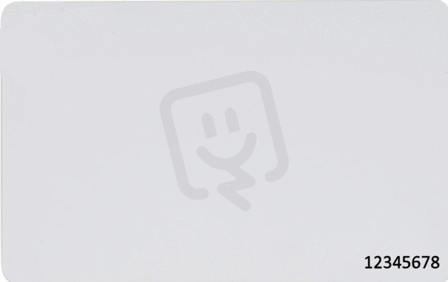 Čipová karta ISO 125 kHz, bez potisku (85x55mm) FDI FD-010-070