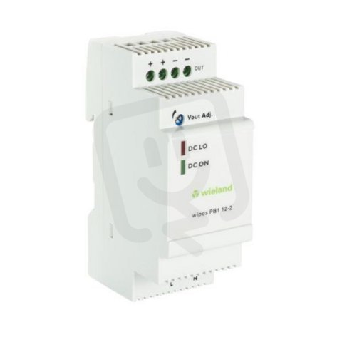 Spínaný napájecí zdroj WIPOS PB1 12V-2A WIELAND 81.000.6322.0