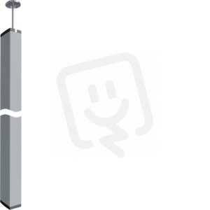 DA200-80 pilířek s rozpěrkou oboustranný 3,4 - 3,7m, přírodní elox DAS2803400ELN