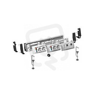 Schneider ISM20701 Service box kit, 3x140 mm modules, Unica, zásuvkový box