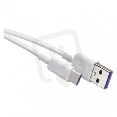 Nabíjecí a datový kabel USB-A 2.0 /USB-C 2.0, 1,5 m, bílý EMOS SM7026