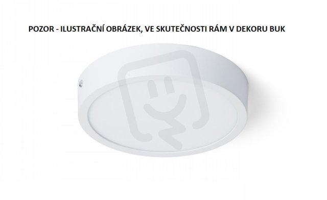 HUE R 17 stropní dekor buk 230V LED 18W 3000K RENDL R12799