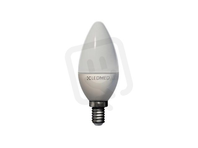 LED SVÍČKA světelný zdroj 230V 5W E14 - neutrální LEDMED LM65305001