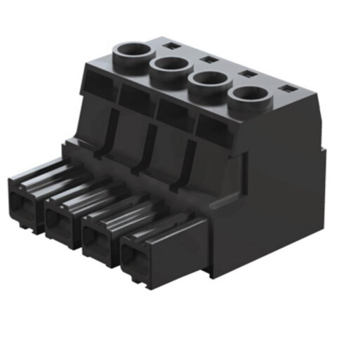 Zásuvný konektor DPS BUZ 10.16HP/06/180 AG BK BX WEIDMÜLLER 1924580000