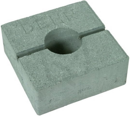 DEHNiso-DLH beton C35/45 180x180x70mm s prohlubní, pro základnu 253301