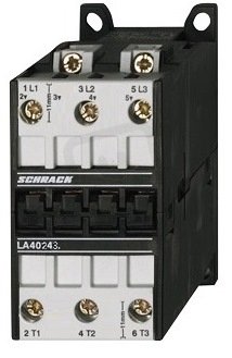 Stykač 11kW, 24A AC3, 50A AC1, 3-pólový, 24VDC SCHRACK LA402435--