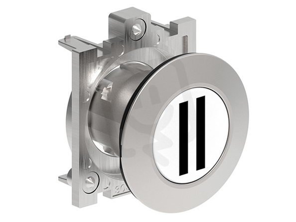 Tlačítkový ovladač, s návratem,  ?30mm z