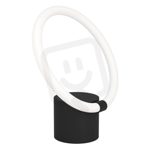 Stolní svítidlo CARANACOA LED černá/bílá 11,5W EGLO 900565