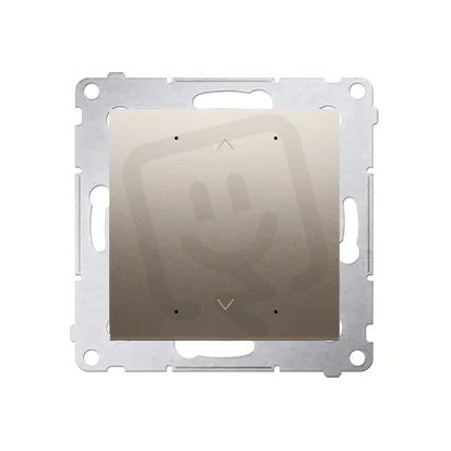Ovladač tlačítkový SHUTTER [Wi-Fi] 2x5A, 230V, zlatá matná matná