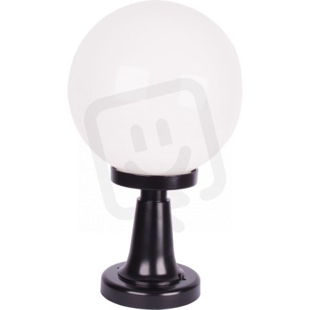 Sloupové svítidlo Bakchus přízemní sloupek černá 60W IP23 E27 COMPOLUX 916102/07