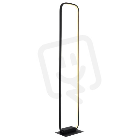 Stojací lampa SILLA černá LED 28W 230V, 1080lm, 3000K GLOBO 67262SB