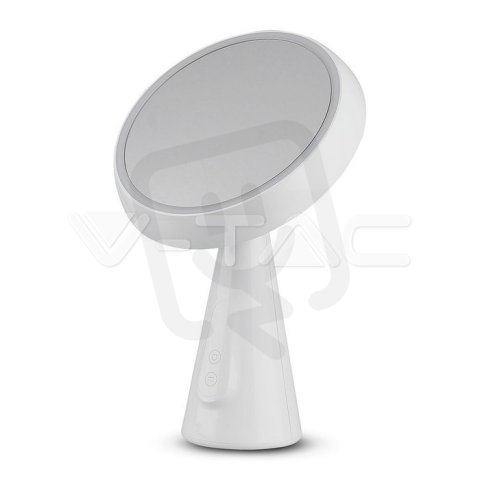5W LED Rechargeable Mirror Light Steples