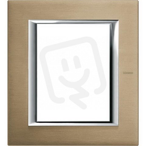 Legrand HA4826NX BTAX RÁMEČEK 3+3 TITAN BROUŠ