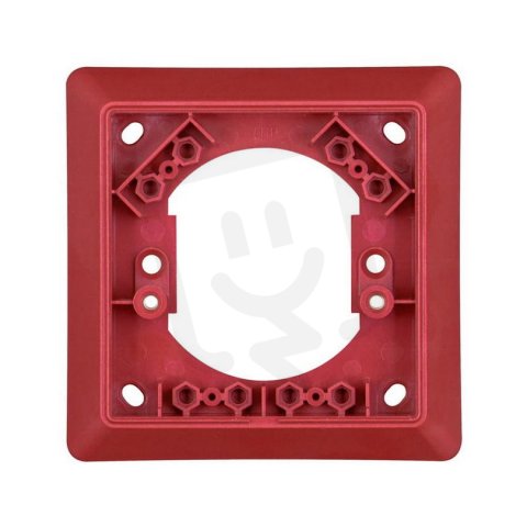 CXBZ/O/R PACK OF 10 RED BEZEL OPEN Rámeček pro CX hlásiče červený 10ks