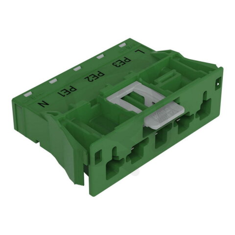 Zástrčka Snap-In 5pól. Kód. Q zelená WAGO 770-2335