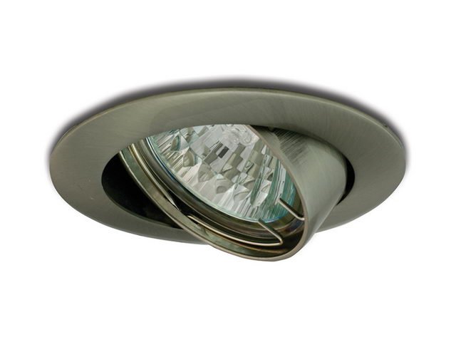 Podhledové svítidlo VP R50 litý nikl broušený(nerez) PANLUX VPD-LR50/NB