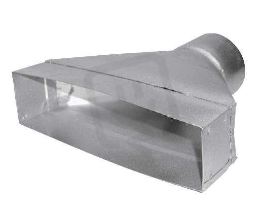 EDP-PR-200x50/125 přechod symetrický na spiro ELEKTRODESIGN 3969168
