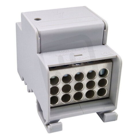 Distribuční blok DTB 2x120/15x16 šedý ELEKTRO BEČOV UB2120CK21
