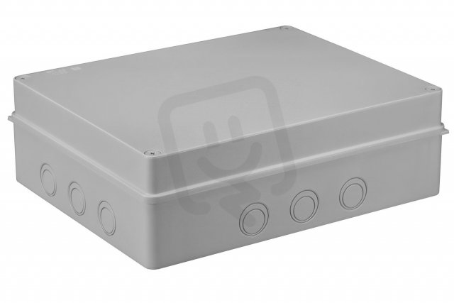 Malpro S-BOX 716 Krabice S-BOX 716, 380 x 300 x 120 mm, 12 průchodů, IP