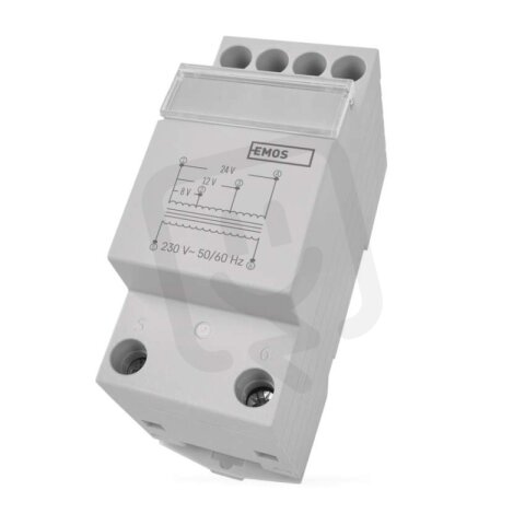 Zvonkový transformátor 8/12/24 V EMOS P57000TR
