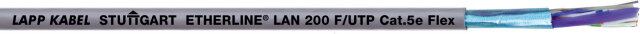 Ethernetový kabel UNITRONIC LAN 200 SF/UTP Cat.5eLSZH FLEX LAPP 2170139