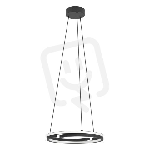 Závěsné svítidlo MEZZOMONTE LED-CCT 40W IP20 černá EGLO 901822