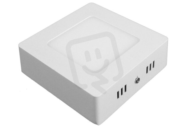 PS6-LED panel 6W-DW denní bílá čtverec přisazený bílý T-LED 10272
