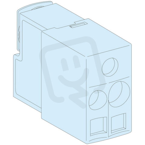 Blok odboček Linergy BW se svorkami 6mm2 + 10mm2, 12ks SCHNEIDER LVS04151