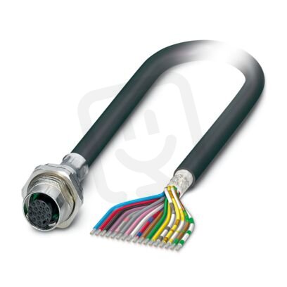 Přístrojový konektor zezadu stěny SACCBP-FS-17CON-M16/2,0-PVCSCOX 1239770