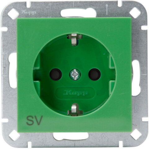 940008004 HK07 - Earthed socket outlet w
